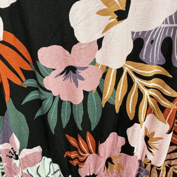 Stitch Fix Bixby Nomad NWT Big Girl’s Size L (12/14) Tropical Floral Maxi Dress - Picture 4 of 7